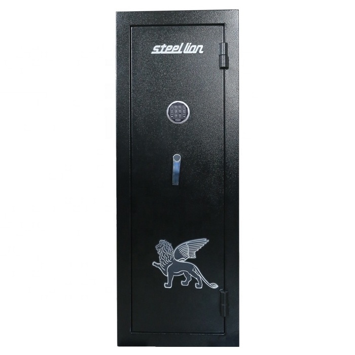 Factory wholesale gun safe with mechanical digital lock and keys