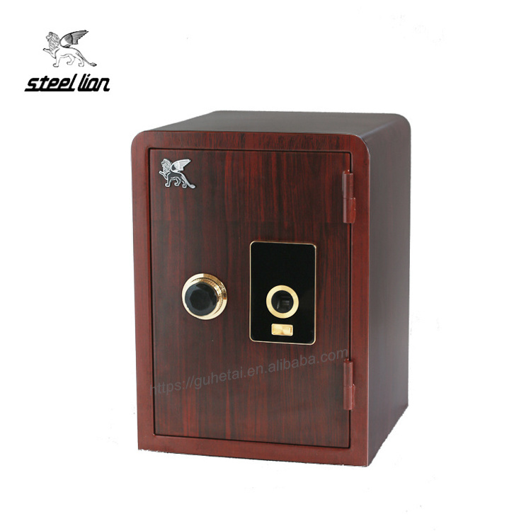 Professional fireproof home safe cabinets steel fingerprint digital lock safe box for jeweral documents and valuables