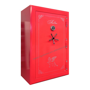 High Gloss surface gun safe home use Fireproof gun security storage cabinet with UL electronic lock