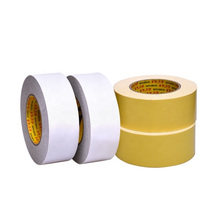 Double Sided Carpet Tape - Carpet Adhesive Tape Removable, No Residue, Strong Adhesive and Heavy Duty Sticker Tape