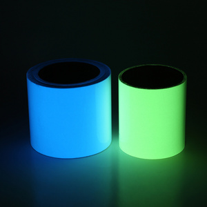 Waterproof photoluminescent/luminous duct tape stickers that glow in the dark are suitable for Halloween party costumes