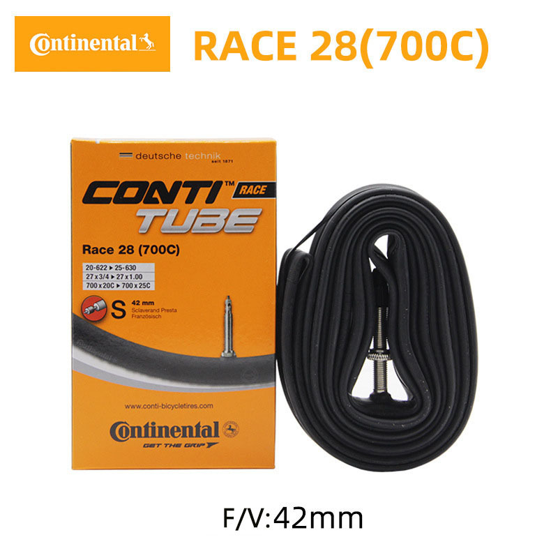 Continental Race 28 Road Cycling inner tube 700C 20-25C 42mm/60mm Bicycle Presta Valve inner Tube Parts