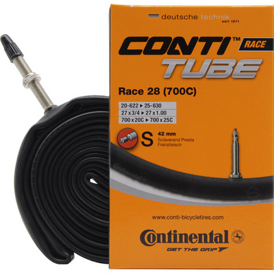 Continental Race 28 Road Cycling inner tube 700C 20-25C 42mm/60mm Bicycle Presta Valve inner Tube Parts