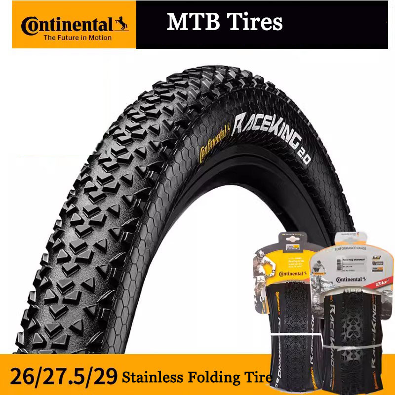 Continental MTB Race King Tyre 26 27.5 29x2.0-2.2 Bicycle Tires Anti Puncture 180TPI Mountain Folding Bike Tires