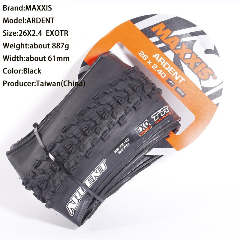 MAXXIS ARDENT 29 27.5 26-inch Mountain Bike Bicycle Tires Tubeless Vacuum Folding EXO TR MTB Anti Puncture Fetus Bike Tyre