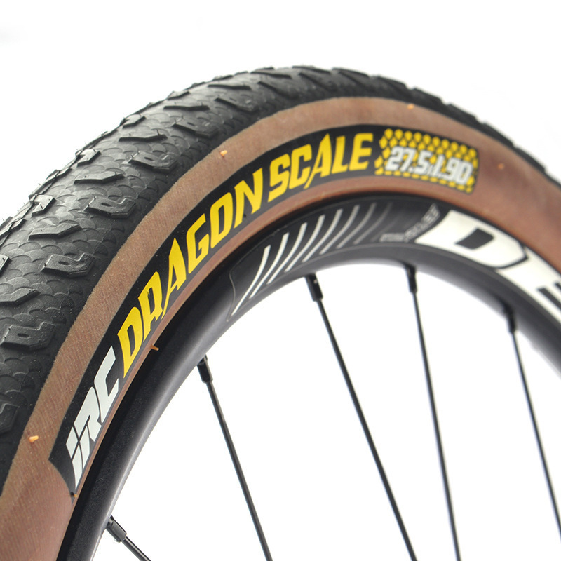 IRC Dragon scale Mountain Bike Folding Tire Black Brown Edge 26 27.5 29x1.9 1.95 MTB Bicycle Outer Tyre