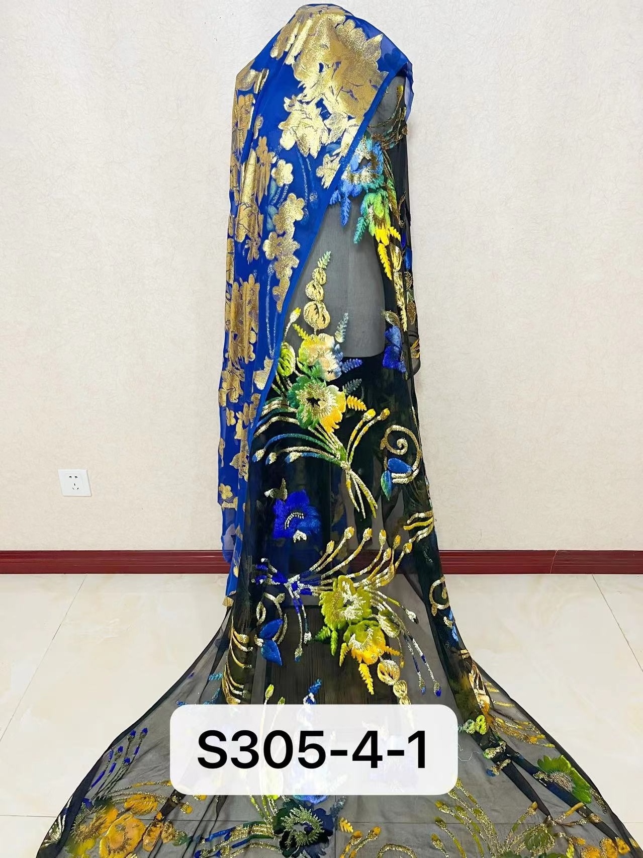 Ready to ship beautiful designs somali dirac set silk velvet fabric 3.5 meters dirac with 2.5 meters gabasar