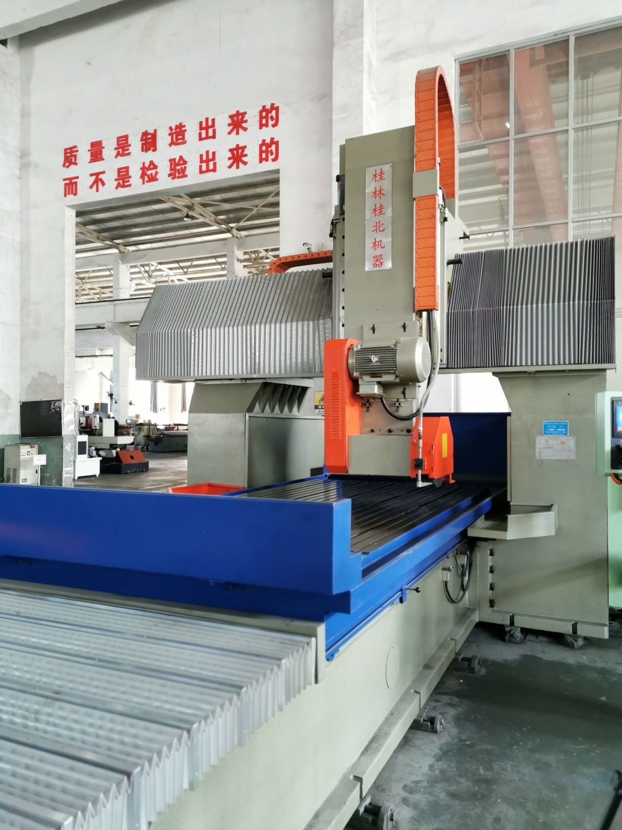 GM-K4016C CNC control system Surface Gantry Grinding Machine for metal