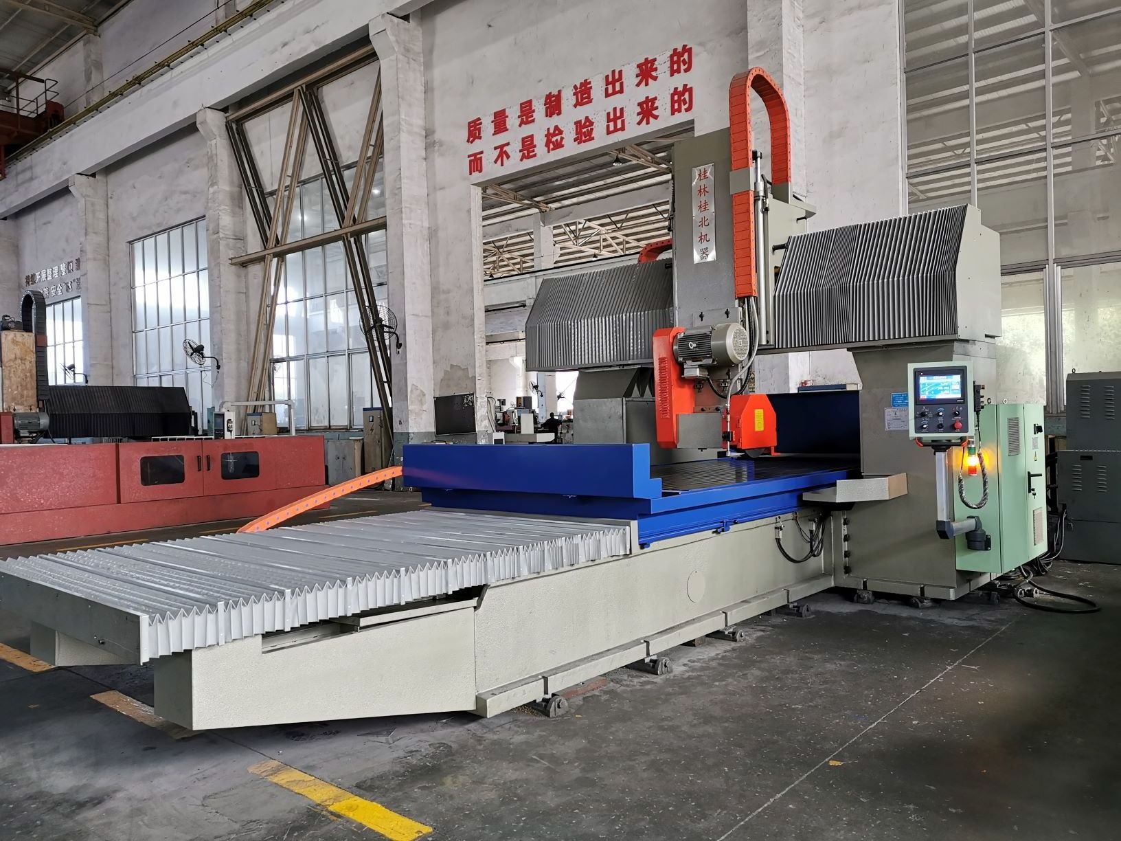 GM-K4016C CNC control system Surface Gantry Grinding Machine for metal