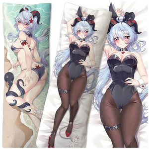 Full Body Pillow Stuffed Hentai Hentai Dakimakura Sexy Anime Girls Hentai Girl Girl Pillow Cases Otaku Decor Needle Point Pillow