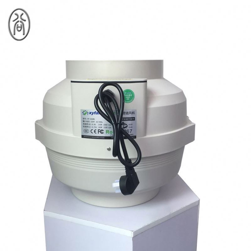 Waterproof Ip67 ABS 2 Speed Inline Duct Fan 3000 cfm Centrifugal Blower Fan waterproof ventilation fan