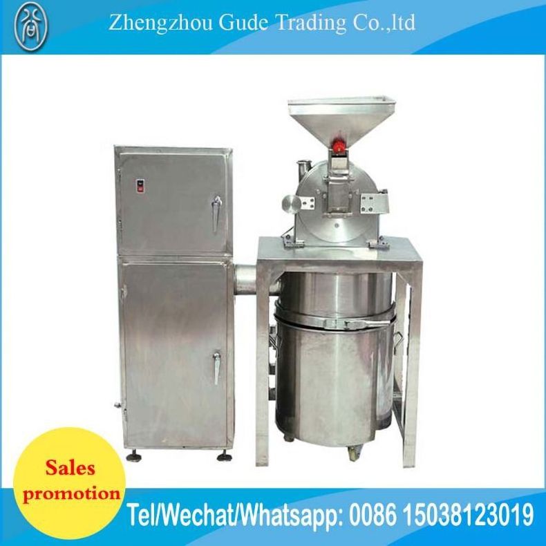 Commercial Dust Collecting Absorption Cassava Tea Leaves Leaf Grinding Machine