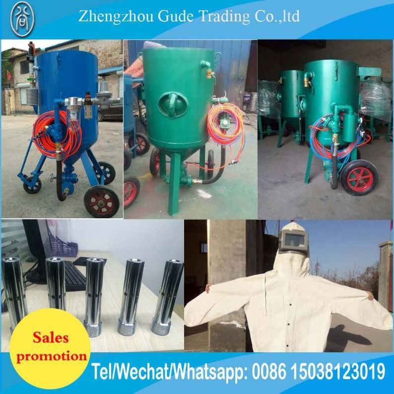 Professional Industrial Sandblasting Pots Portable Sandblaster For Sale Equipment