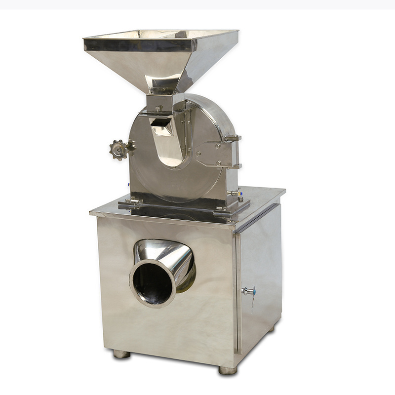 Commercial Dust Collecting Absorption Cassava Tea Leaves Leaf Grinding Machine