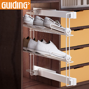 Ladies Girls Lady Shoe Closet Storage Rack  Best Sliding Shoe Rack Holder Fittings Shelves For Wardrobe Closet