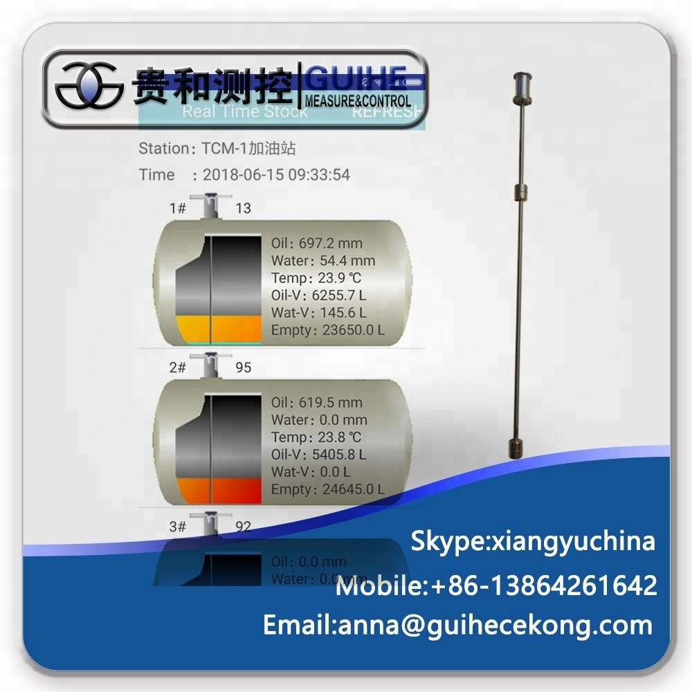 SYW-A pump controller system gas station ATG /TCM-1 Oil magnetic float liquid level meter