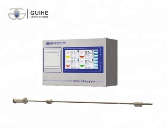 Fuel filling station Automatic tank gauge system connect dispenser Magnetostrictive Liquid diesel fuel level meter