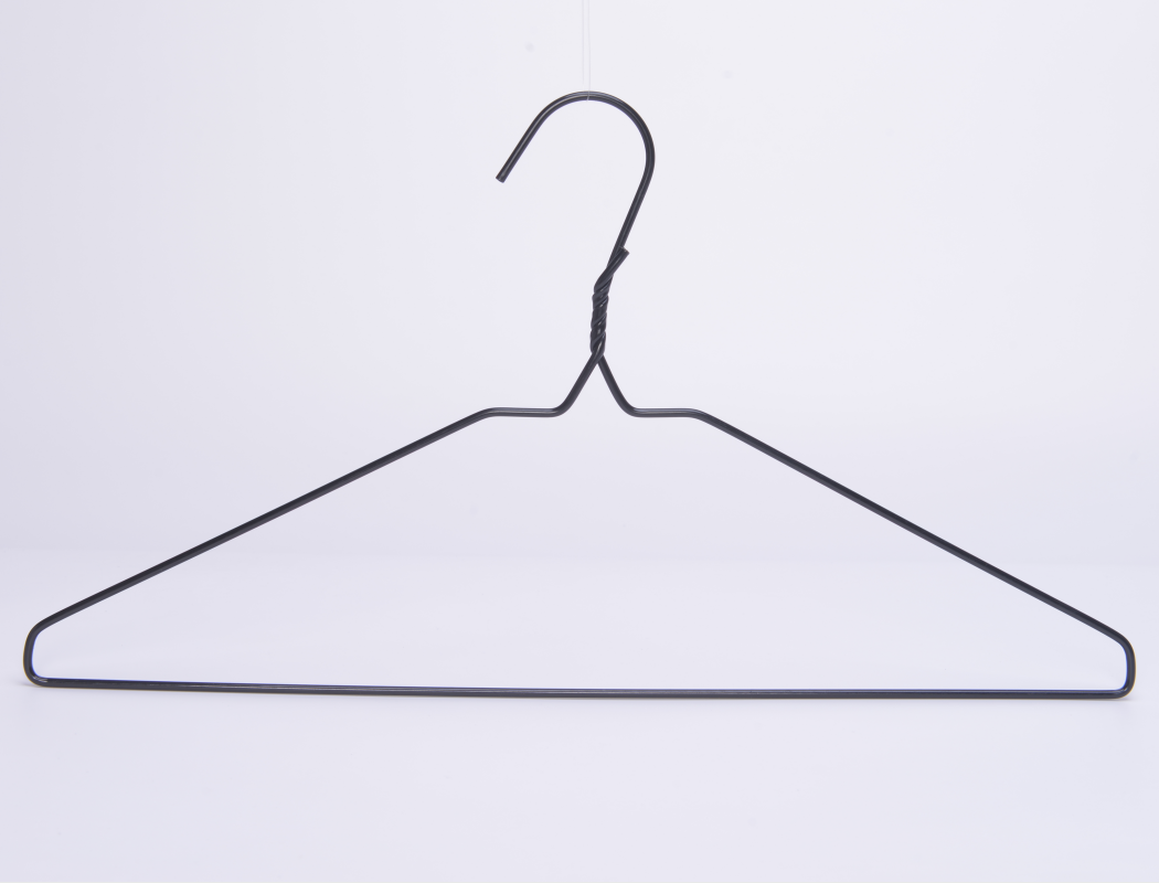 PE Coated Wire Hangers Bulk Recyclable Slim Hangers Non Slip For Clothes Laundry Hangers