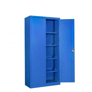 Tools Storage Locker 4 Door Lockable Tool Cabinet Storage Heavy Duty Storage Cabinets