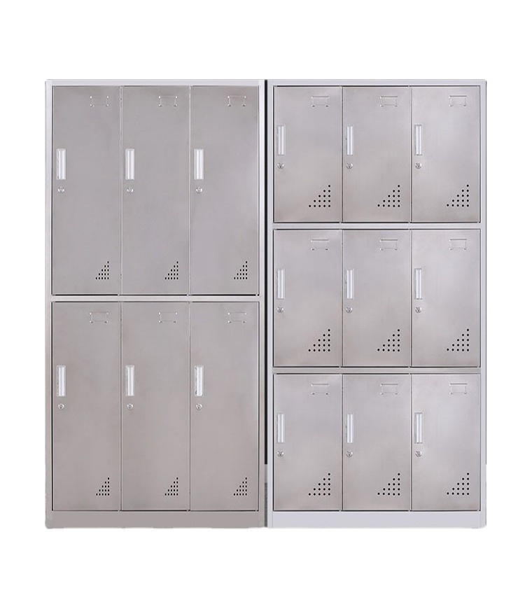 Customized modern design stainless steel dressing room Closet Wardrobe