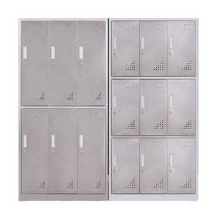 Customized modern design stainless steel dressing room Closet Wardrobe