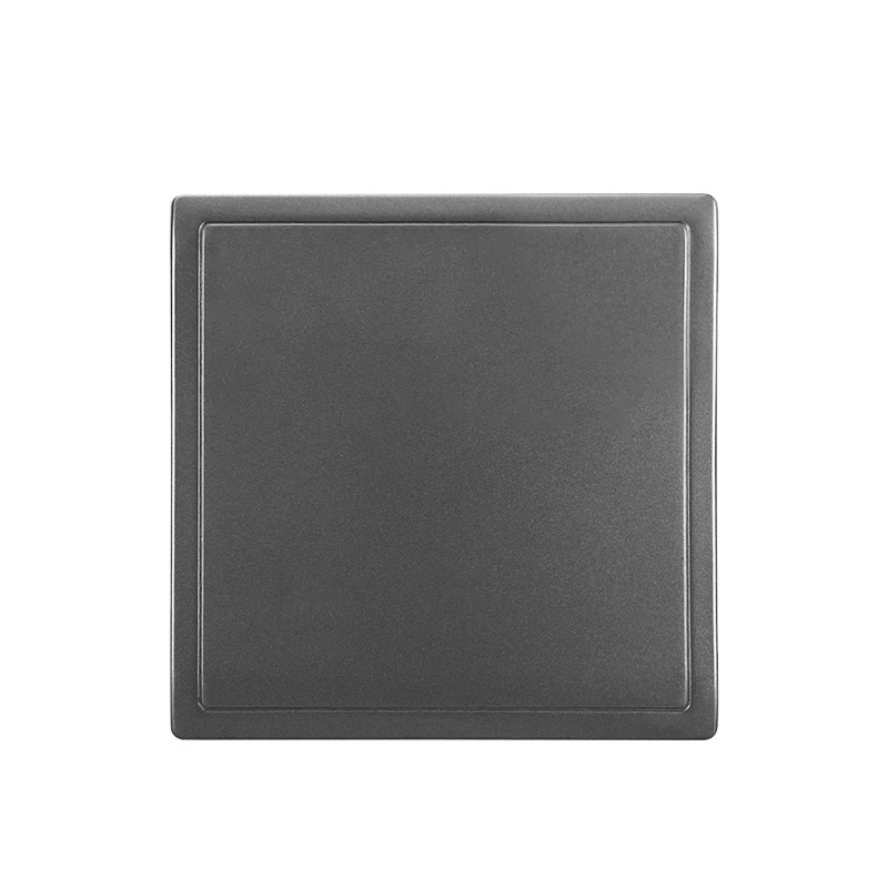 Sirode 211 Series British Standard Modern Grey Color Blank Control Panels Customized Electrical Wall Light Switch