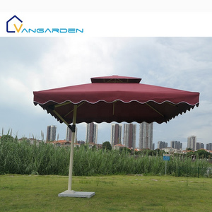 Wholesale Umbrella Big Patio Beach UV Resistance Square Parasol With Base