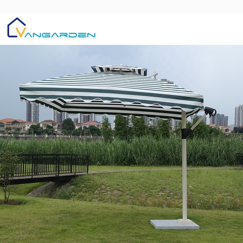 Wholesale Umbrella Big Patio Beach UV Resistance Square Parasol With Base