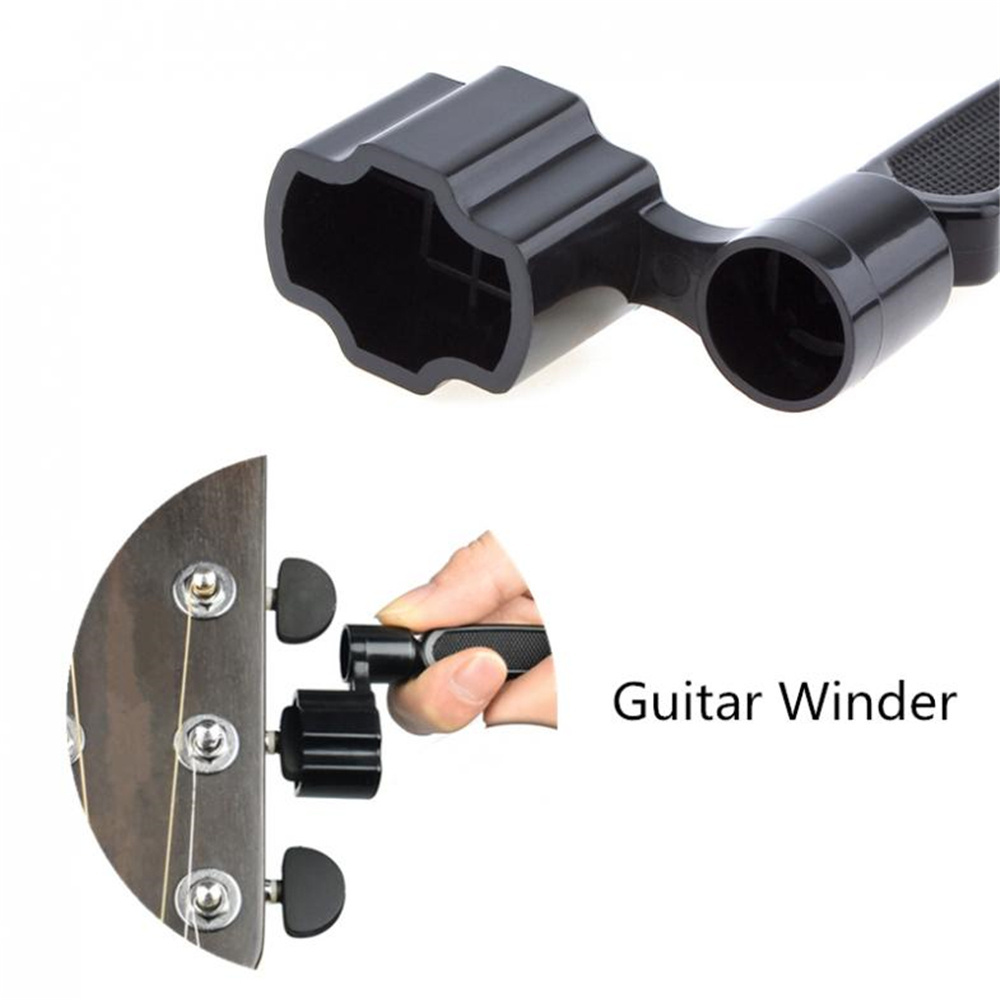 Multifunction 3 In 1 Guitar String Changer Winder String Cutter Bridge Pin Puller For Guitar Bass Ukulele Banjos