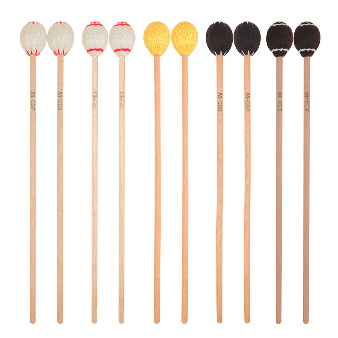 Maple Marimba Hammer Mallets Percussion Drum Sticks Percussion Playing Glockenspiel