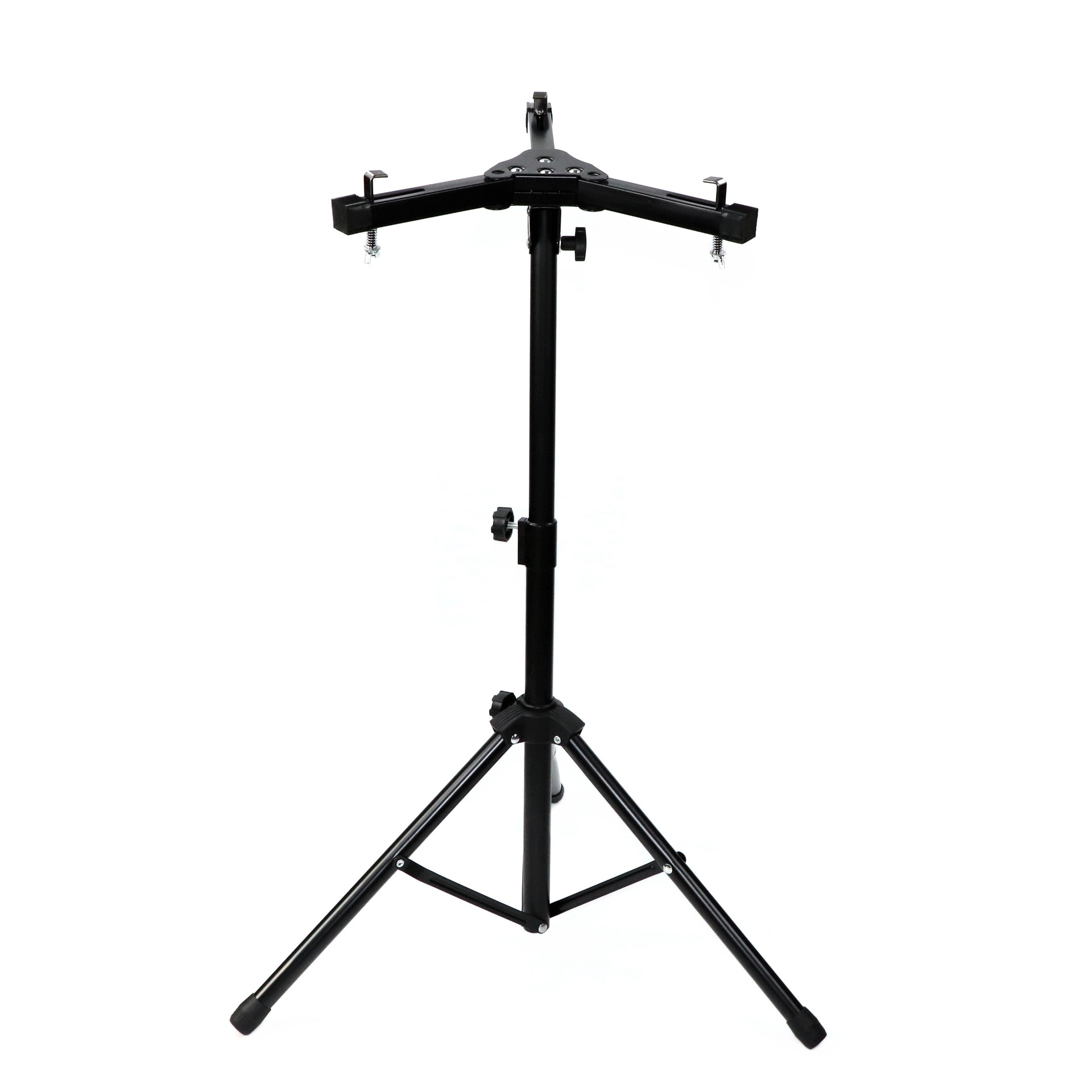 12 inch Drum Pad Kit Adjustable Metal Drum Stand Holder Bracket Mute Silent Drum Practice Pad