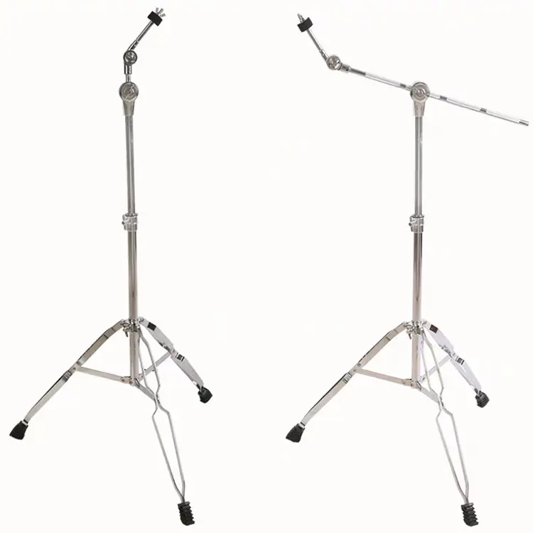 Drum Cymbal Display Holder Rack Folding Tripod Cymbal Stand For Drum Set