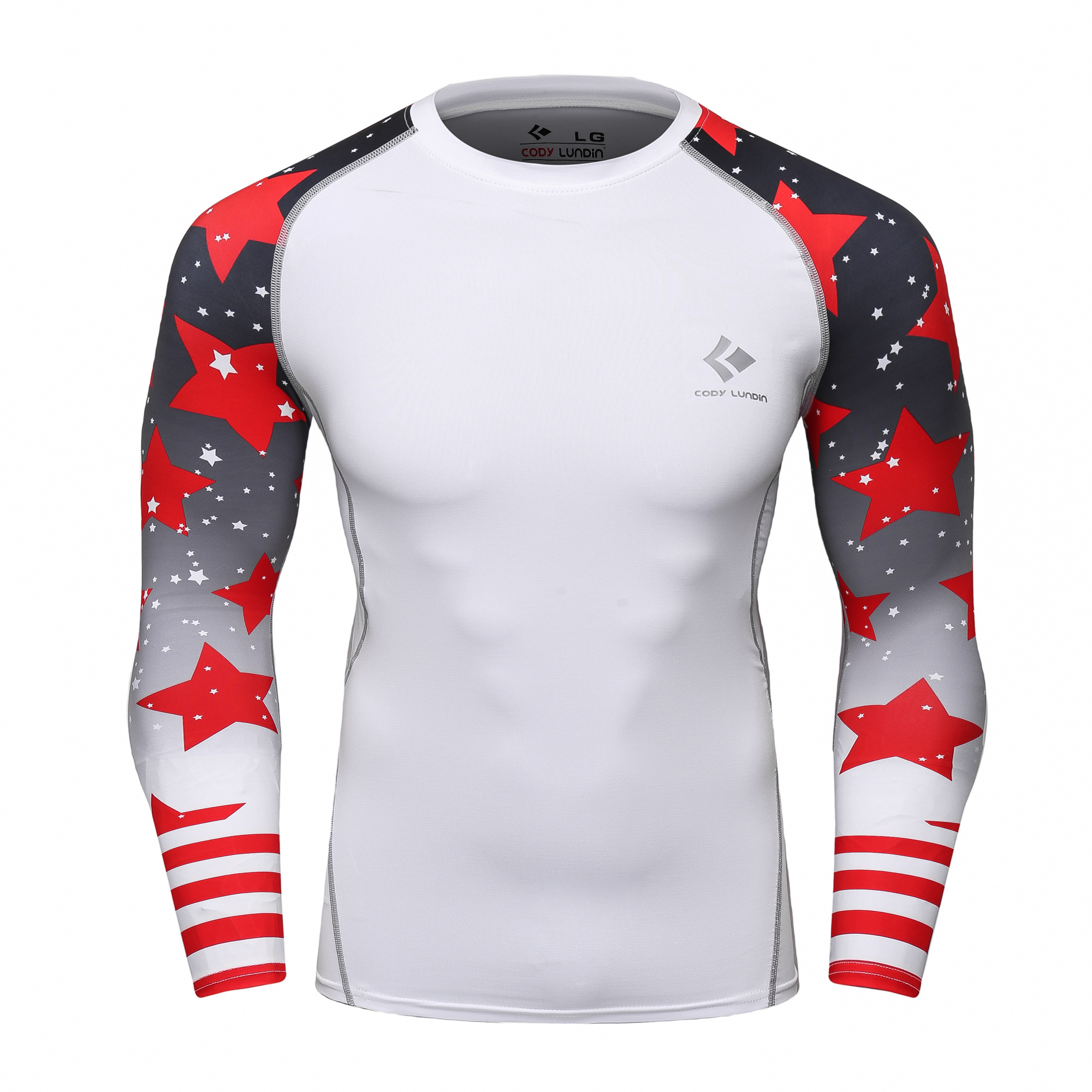 Dropshipping Suppliers MMA Rash Guard Raglan Sleeve T Shirt Customized Long Sleeve Tights Sweatshirt for Men Sportswear