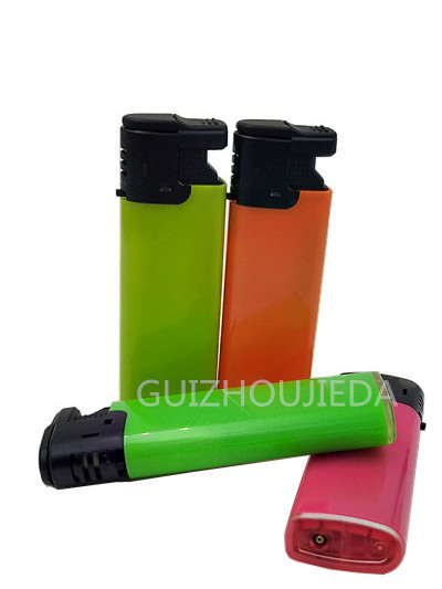 wholesale good quality custom logo/ gas cigarette lighter/windproof smoking pocket electric gas lighter