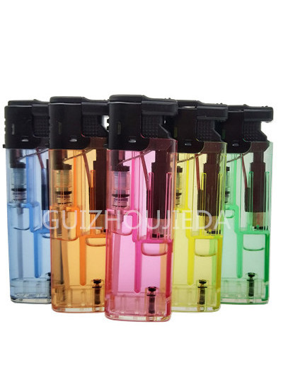 Factory wholesale Disposable Plastic Cigarette Lighter Windproof Electric Smoking Lighter