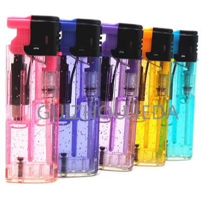 Factory wholesale Disposable Plastic Cigarette Lighter Windproof Electric Smoking Lighter