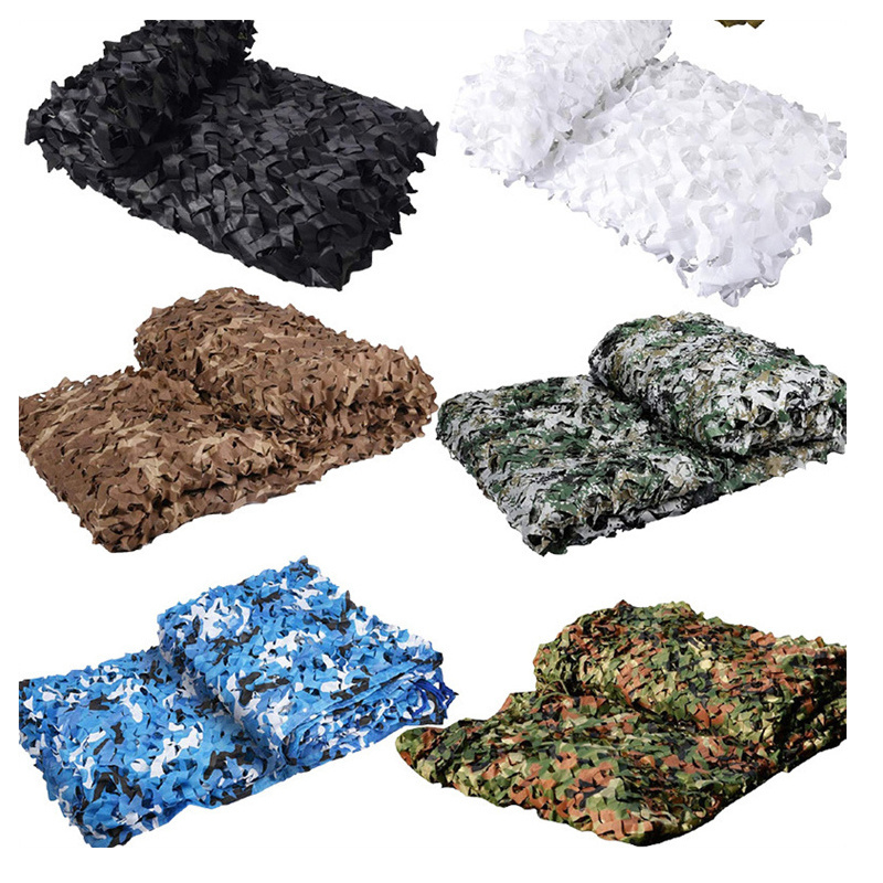 Gujia Multifunctional Anti-radar ULCANS Tear Resistant High Density 420D Triple Layer Desert Sun Block Camouflage Net