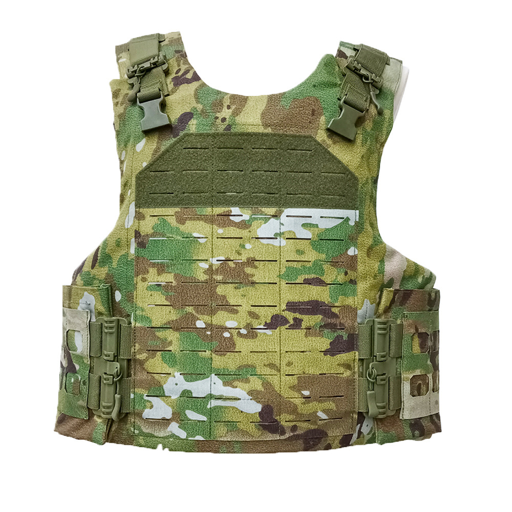 Gujia 1000D Costume CP Camouflage Quick Release Combat Gear Weighted Body Security Plate Carrier Tactical Vest