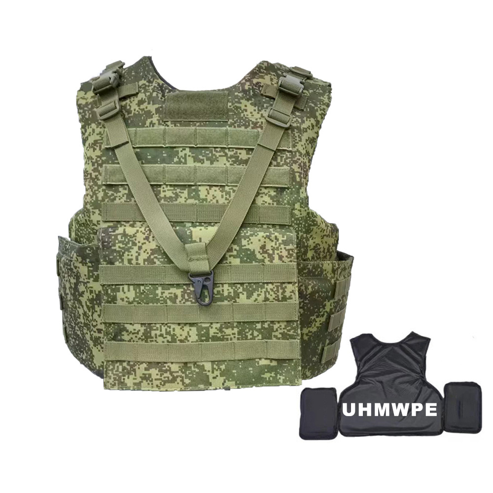 Gujia 1000D Costume CP Camouflage Quick Release Combat Gear Weighted Body Security Plate Carrier Tactical Vest