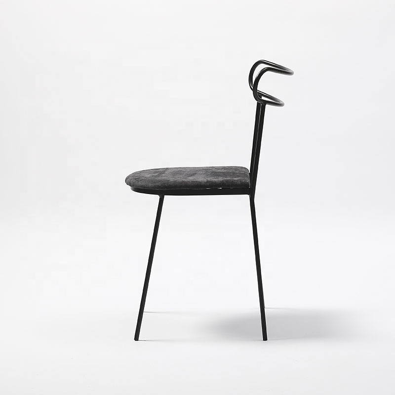 DC-1363 High Quality Beautiful Simple Dinning Chair Black GUKA Chair