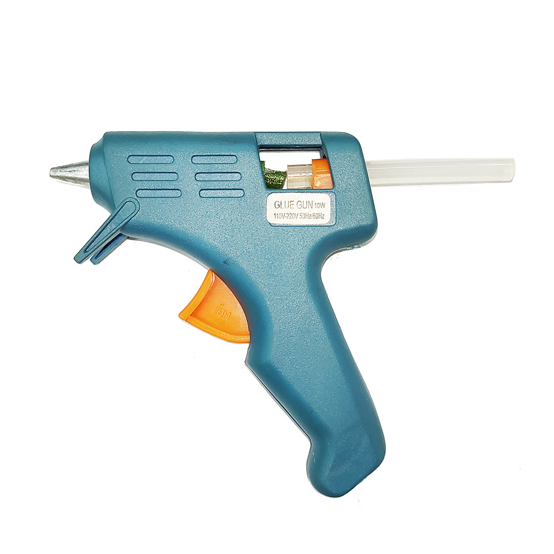 20w 110V-240V diy blue mini hot melt glue gun for 7mm glue stick