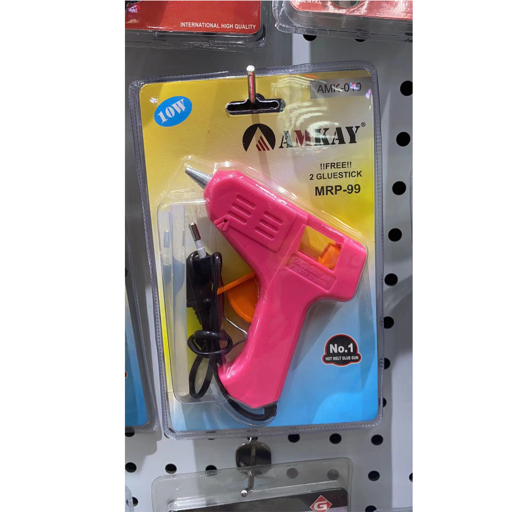 20W colorful mini hot melt glue gun for 7mm glue stick