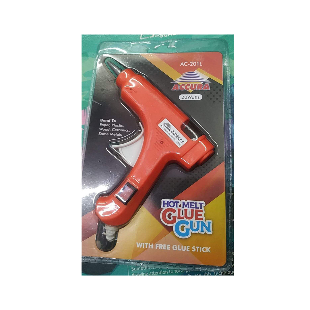 20W orange mini hot melt glue gun for 7mm glue gun sticks new packing