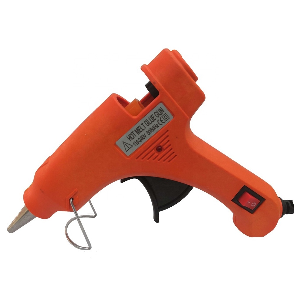 professional 4a heating element 20w hot melt glue gun for home