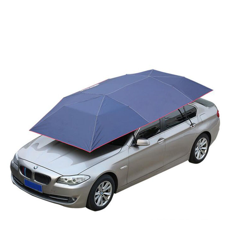 Hot sell cheap price car wind proof umbrella shade with remote control