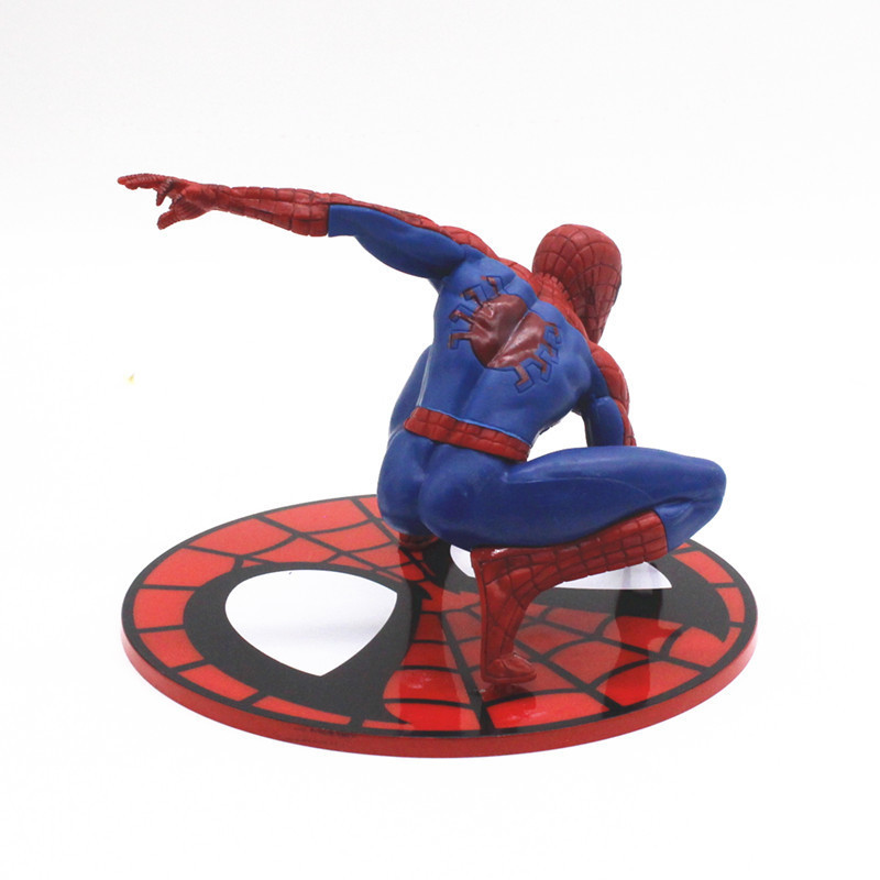 Wholesale Game Spider Man Color Box Packing Spider Man Toy Mini Figures PVC Action Figure For Car