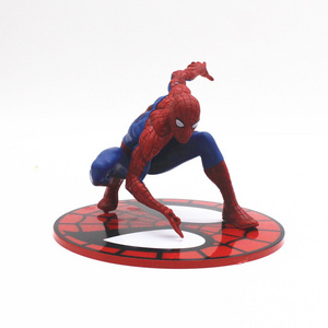 Wholesale Game Spider Man Color Box Packing Spider Man Toy Mini Figures PVC Action Figure For Car