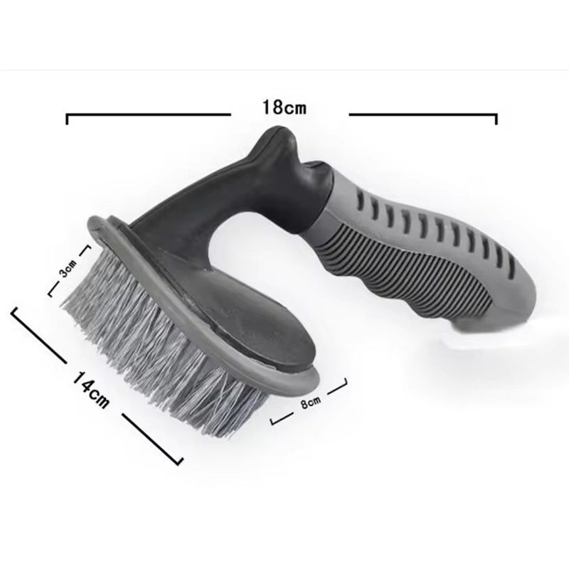 Car Wheel Brush Chemical Resistant Tire Rim Brush Cleaner Bristles Big Softy Bicycle Cleaning Brush