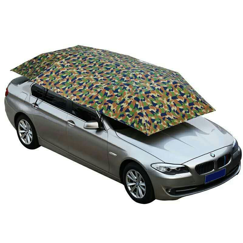 Hot sell cheap price car wind proof umbrella shade with remote control