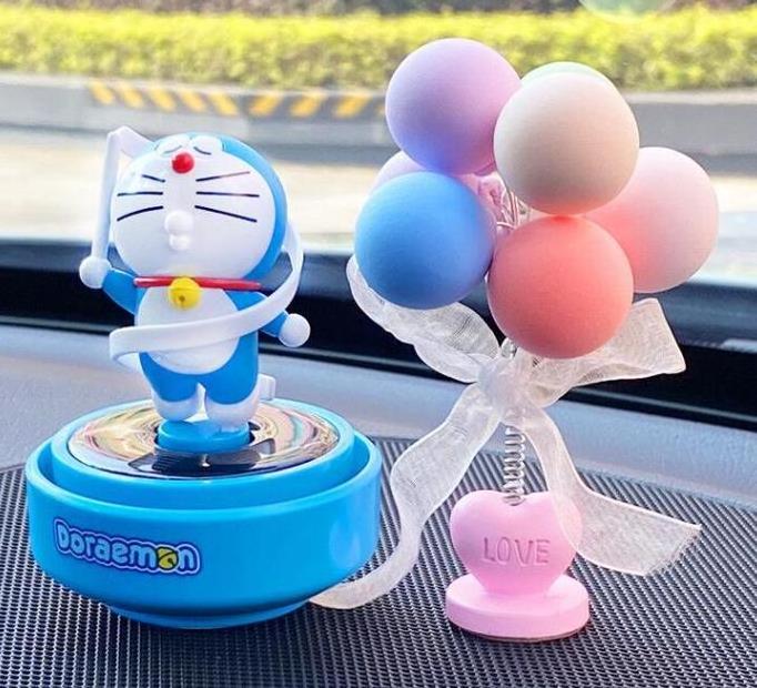 Car Perfume Solar robotic cat Car dashboard air Freshener Custom Creative Rotating Design Car Aromatherapy